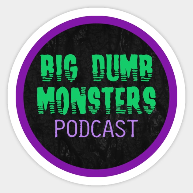 Big Dumb Monsters Logo Sticker by Big Dumb Monsters